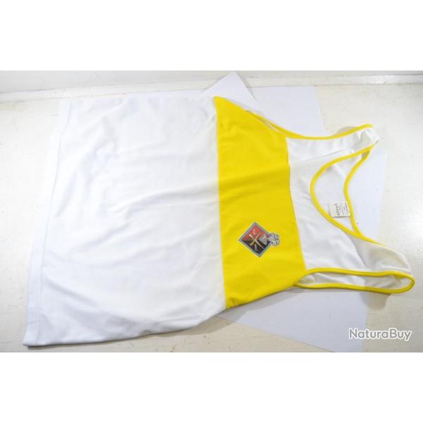 Tee-shirt d'entrainement sans manches bl/ja CENTRE EXPRIMENTAL D' ENTRANEMENT AU COMBAT, VAE SOLI