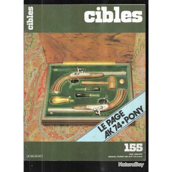 cibles 155 ak 74, napolon le page, f.n herstal  dfense et scurit, atelier pony