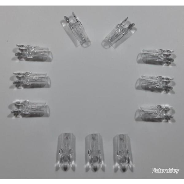 Lot de 11 Encoches Pin Large Easton X10-Ace Crystal