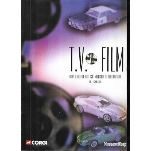 corgi lot de 5 catalogues miniatures camions jouets de collection , srie tv