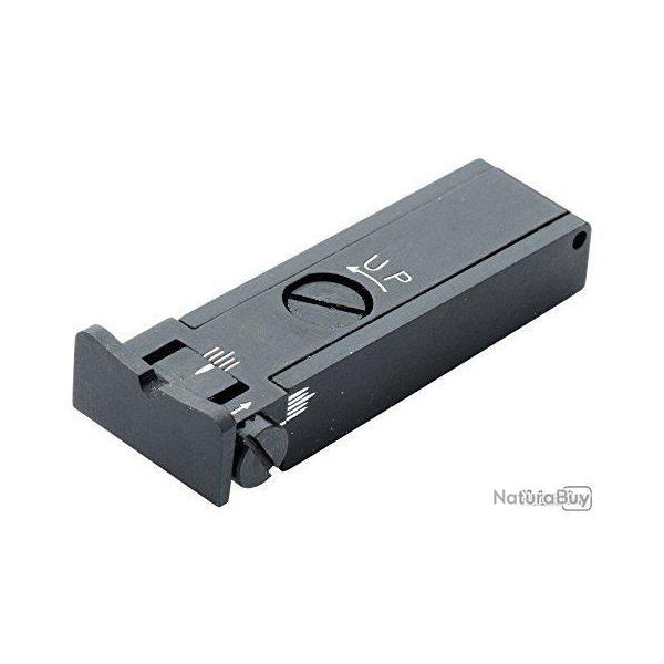 Cran de mire LPA SIGHTS pour fusil - Fixation avec deux vis 6/48"" (BAR09)