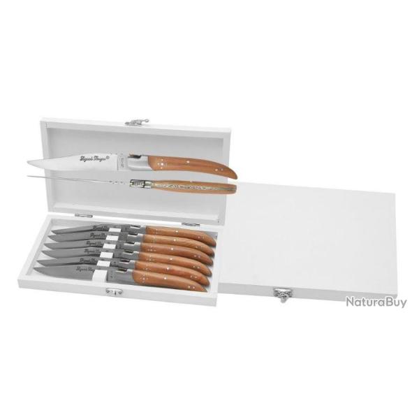 Coffret de 6 couteaux Prestige Teck (2)