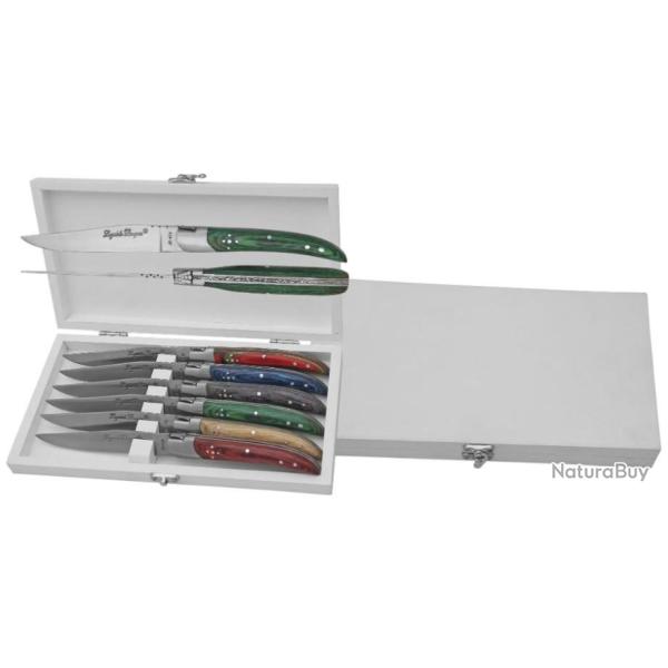 Coffret de 6 couteaux Prestige - Multi couleur (2)