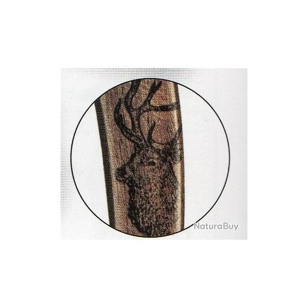 THIERS NOYER grav� CERF couteau � vos INITIALES