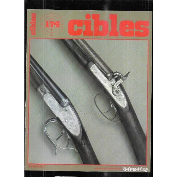 cibles 174 smith et wesson mod 650 service gun 22 magnum, carabine de lisle commando  silencieux
