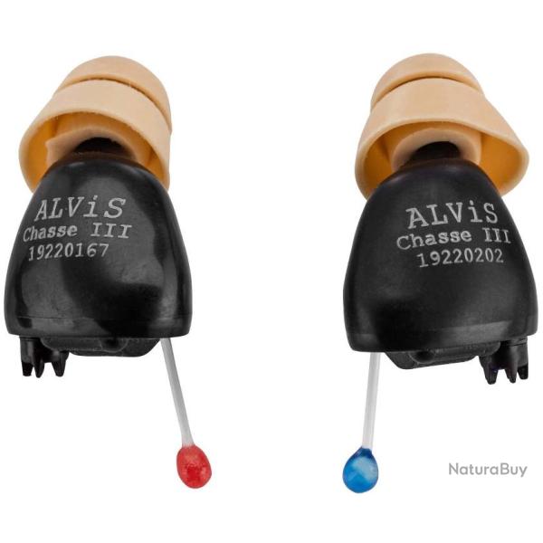 Oreillettes Alvis Chasse III Taille S, M, L