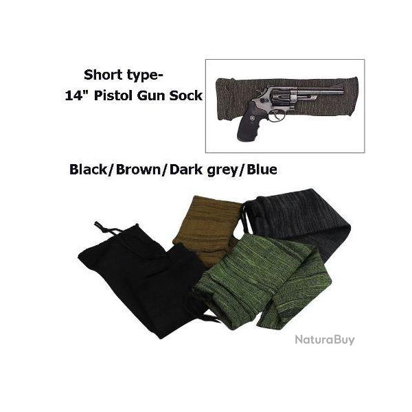 Chaussette de protection - Armes de poing - Traitement silicone (Modle Noir) (4)