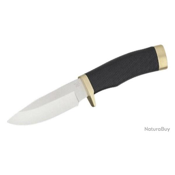 couteau de chasse  lame fixe Buck Vanguard Manche Gomme