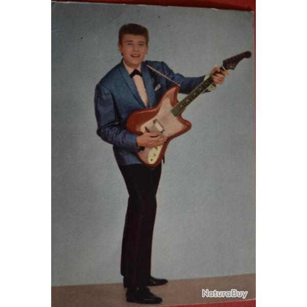 CARTE POSTALE DE COLLECTION - Johnny HALLYDAY - Ann�e 1960