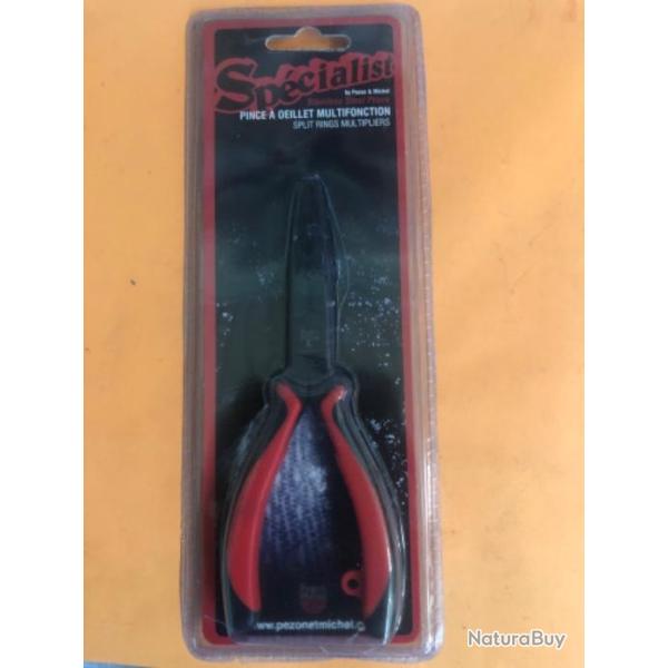1 pince � oeillet multifonctions, pezon et Michel p�che carnassier