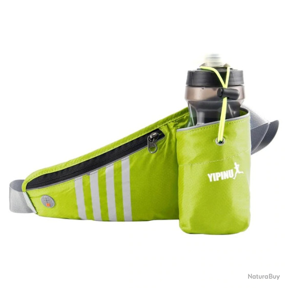 Porte-bouteille D'eau Vert Pour Randonnée, Camping, Ceinture - Neuf Et Pratique !