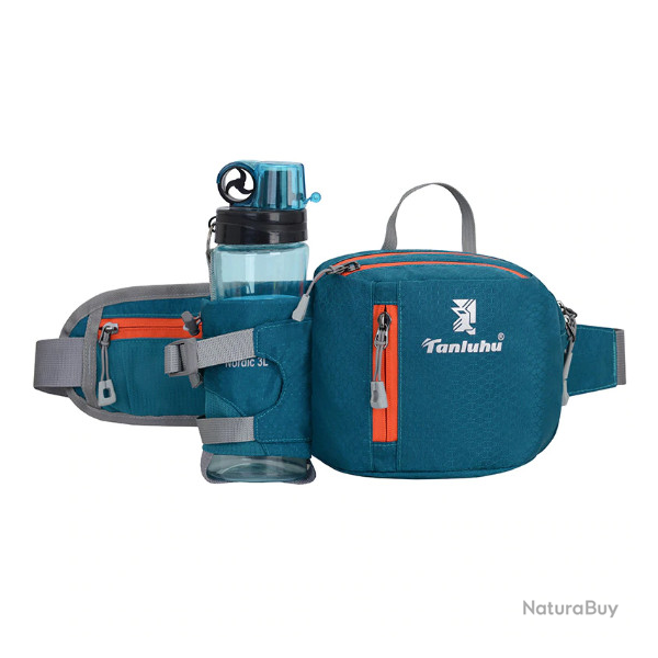 Ceinture porte-gourde pour randonn�e, bleu.