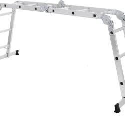 &Eacute;chelle en alu pliable et multifonctionnelle avec 2 montants r&eacute;sistante &agrave; 150kg 12_0000473