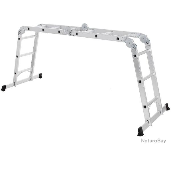 �chelle en alu pliable et multifonctionnelle avec 2 montants r�sistante � 150kg 12_0000473