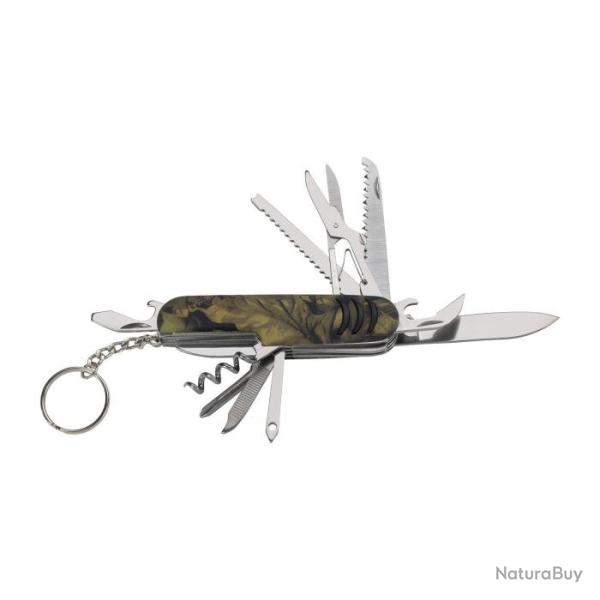 Couteau pliant Verney Carron Kronos 11 lames Ghost Camo Blaze - Ghost Camo Forest