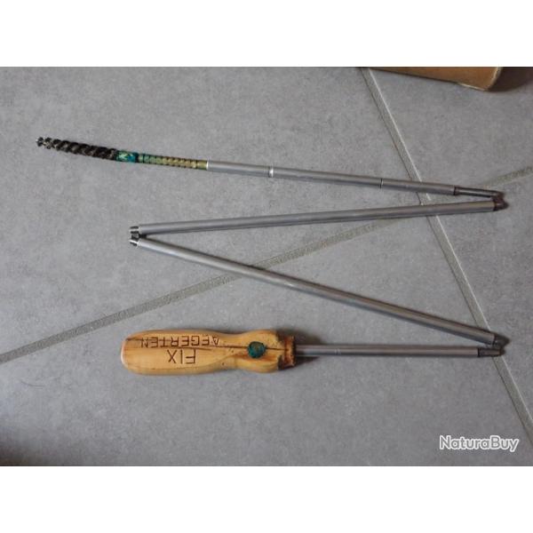 Baguette de nettoyage pour fusils suisses ou tous 7,5 mm - FIX