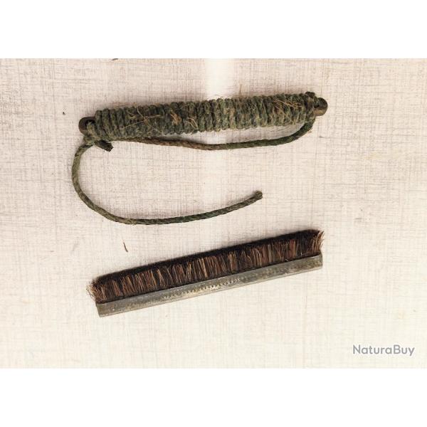 Ecouvillon et brosse pour fusil US Garand