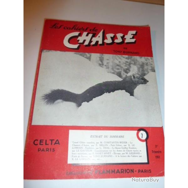 LES CAHIERS DE LA CHASSE N: 7 de TONY BURNAND