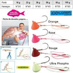 TENYA SPARA EXPLORER TACKLE 16 g Fluo Orange