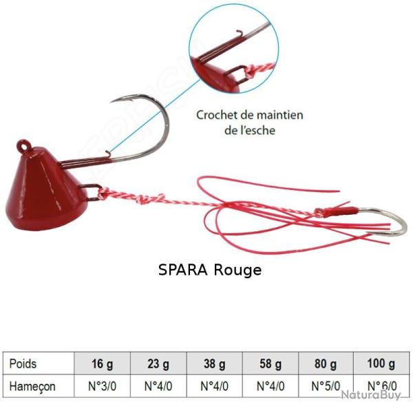 TENYA SPARA EXPLORER TACKLE Rouge 16 g
