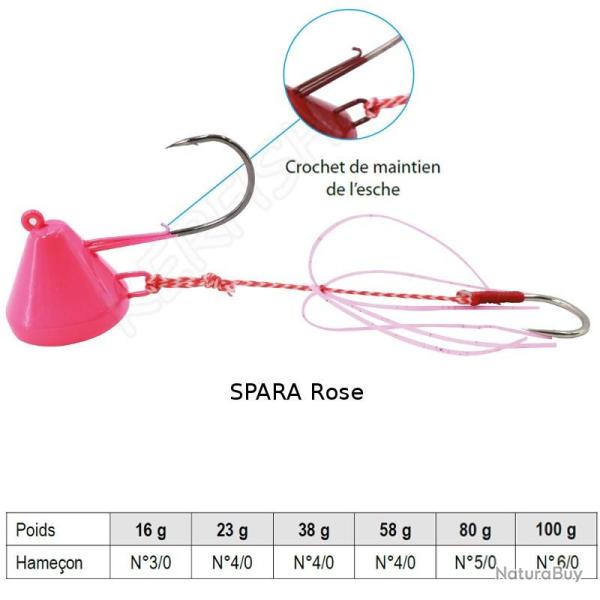 TENYA SPARA EXPLORER TACKLE 100 g Fluo Rose