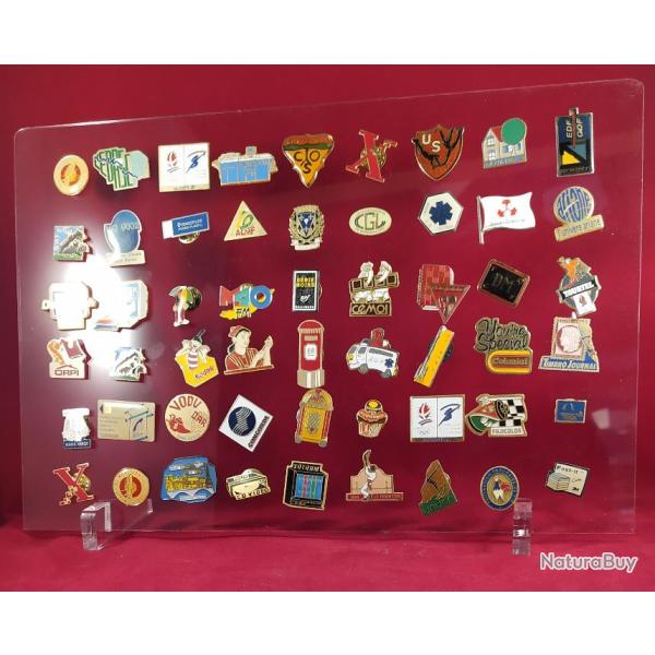 Pr�sentoir pour 54 pin's PRE21