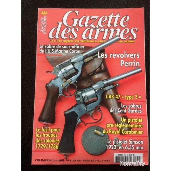 Gazette des armes 384 les revolvers Perrin