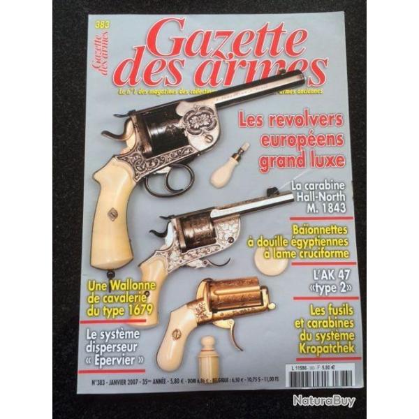 Gazette des armes  n 383 les revolvers europeens de grand luxe
