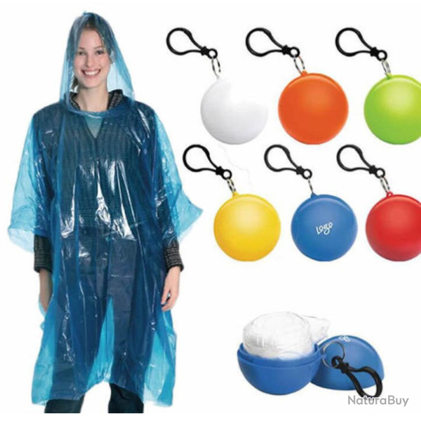 imperm�able, livr� dans un porte-cl� bleu.