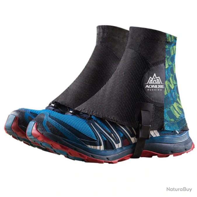 Guêtres Trail Imperméables Et Respirantes - Protection Cailloux, Insectes - Taille 36-45 - 5