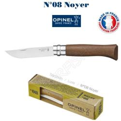 Couteau TRADITION LUXE N&deg;08 NOYER OPINEL