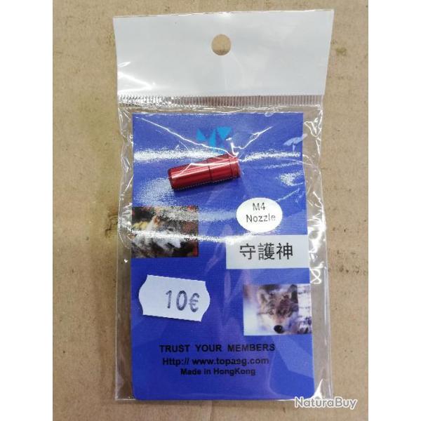 nozzle m4 aluminium avec joint d'�tanch�it� SHS