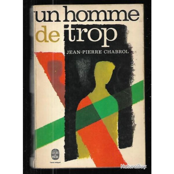 un homme de trop de jean-pierre chabrol , roman de guerre , c�v�nnes , r�sistance livre de poche