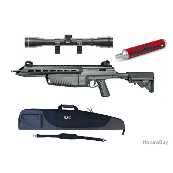 Carabine � Fl�ches 46 Joules Umarex Air Javelin CO2 + Fourreau + Lunette + Fleches + CO2! NOUVEUTE!