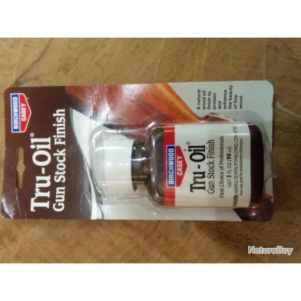 HUILE POUR CROSSE ET DEVANT, TRU-OIL POUR PONCE/HUILE