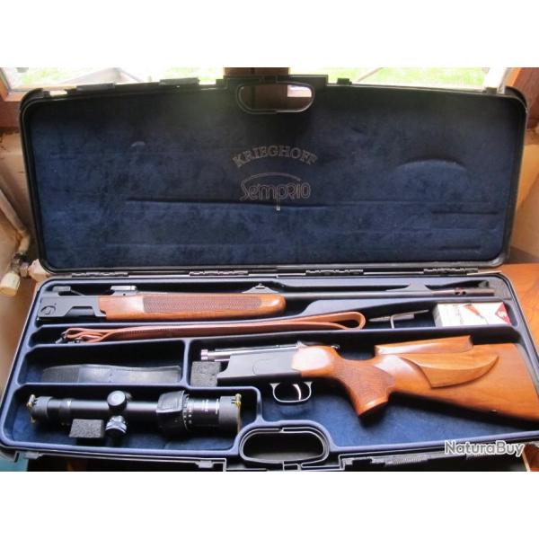 carabine krieghoff semprio cal 9,3 x 62.