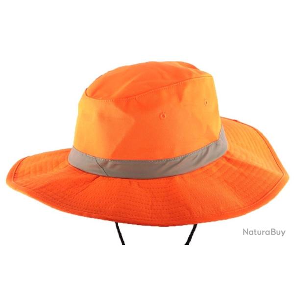 Bob Safari Orange Fluo bande r�fl�chissante Taille unique Orange