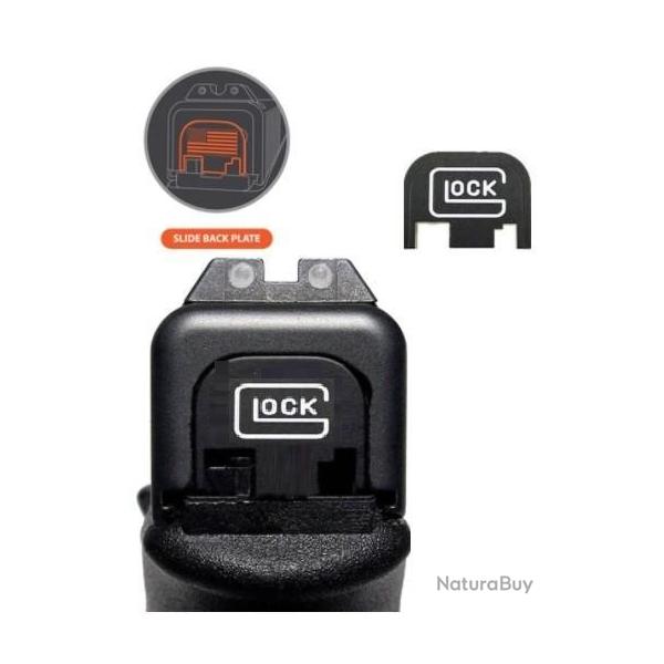Cover floqu� GLOCK pour glock 17 34 ect ..  GEN 1 � 4 .. NEUF .. D�coration ornement de culasse