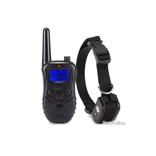 OTMAGELU Collier D'entrainement NOIR pour chien Port�e 300M - LIVRAISON GRATUITE !!