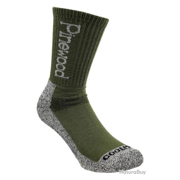 PACK 2 PAIRES DE CHAUSSETTES PINEWOOD COOLMAX NEUF (9-92120)