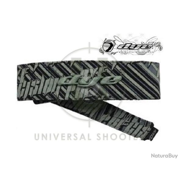 Bandeau Head Tie Heavy Metal Olive/Black DYE