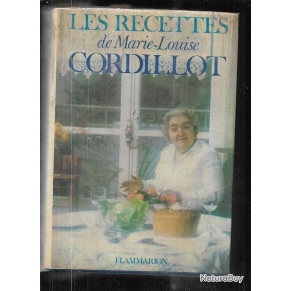 les recettes de marie-louise cordillot