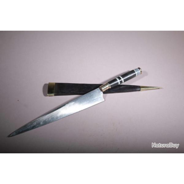stylet corse manche en bne et corne 163