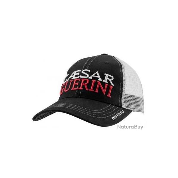 Casquette Mesh-back noire Caesar Guerini
