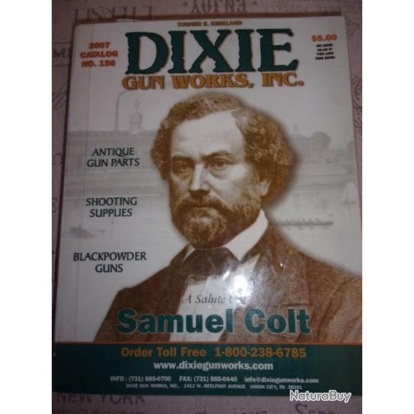 "BAISSE DU PRIX"DIXIE GUN WORKS INC  CATALOG DE 2007