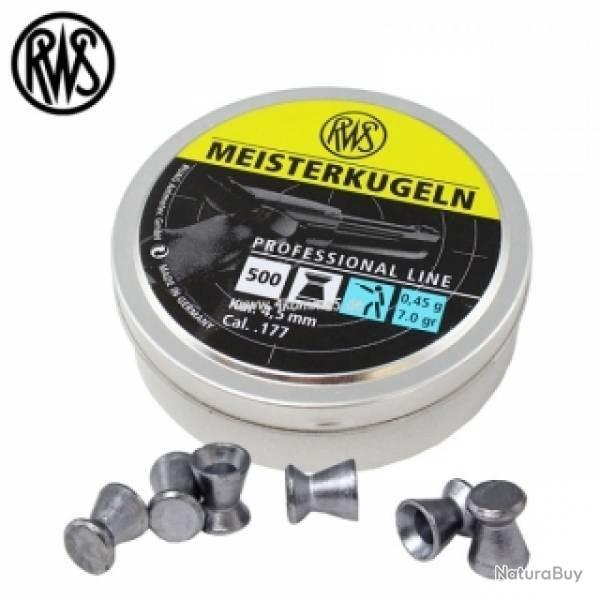 RWS MEISTERKUGELN 4,5mm 0,45G