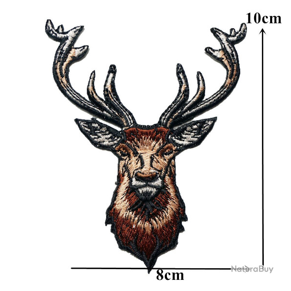 Patch � coudre ou thermocollant, N7.