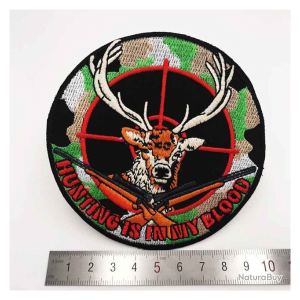 Patch � coudre ou thermocollant, N35.