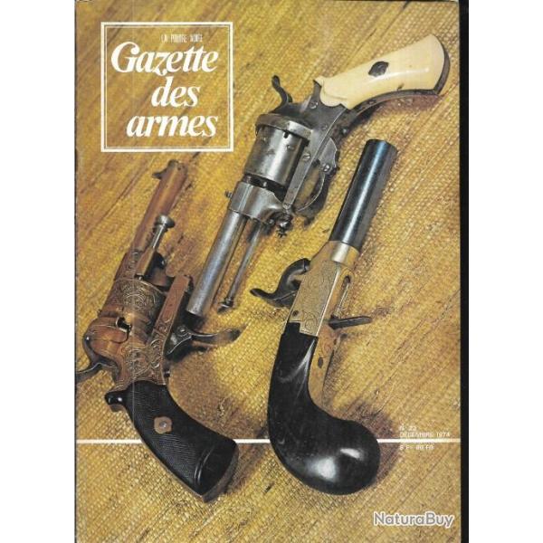 gazette des armes 22, armes de poche belge, propulseurs m�caniques , histoire de la mise � feu,