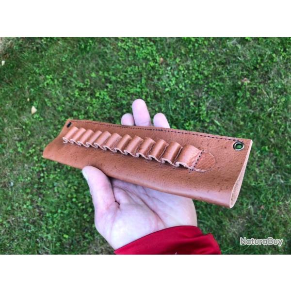 Cartouchi�re 38 sp / 357 mag couleur marron